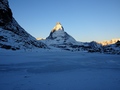 Riffelsee zonsopkomst