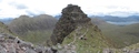 Beinn Alligin (third horn) panorama