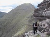 Summaiya op de 'horns' van Beinn Alligin