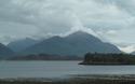 Wolken omhullen Liathach