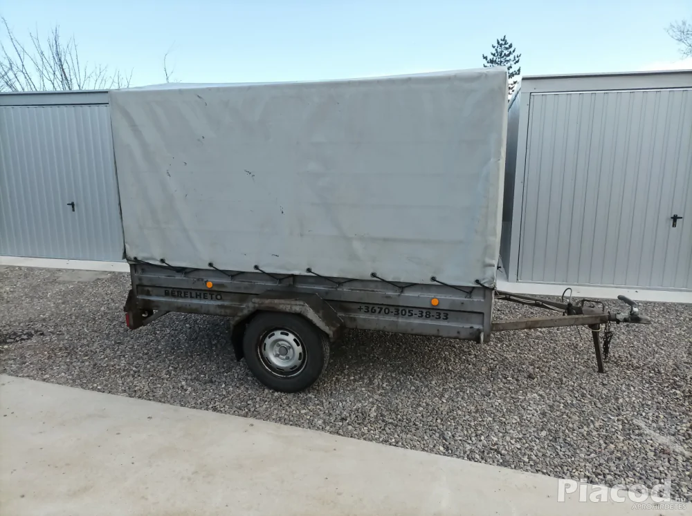 Utánfutó bérlés,bérbeadás, motorszállító kölcsönzés Pécs Pécsett