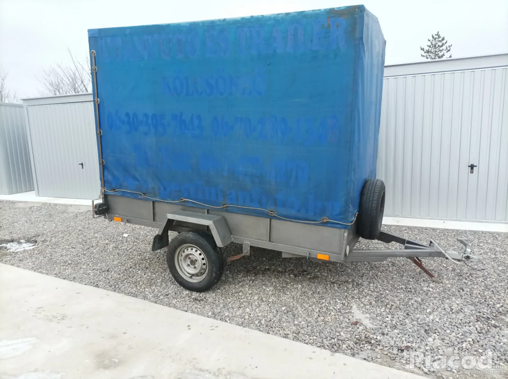 Utánfutó bérlés,bérbeadás, motorszállító kölcsönzés Pécs Pécsett