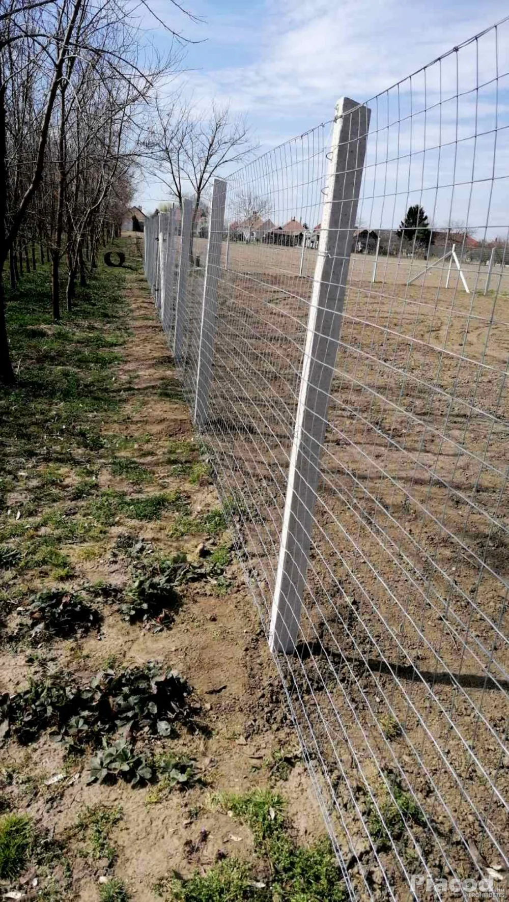 Kerítés építés országosan! Drótfonat, vadháló, drótháló, oszlop, kapu