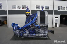 Eladó Blue Dragon Csúszdás Ugráló (Légvár)