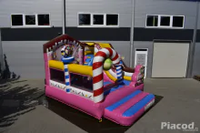Eladó Candy Csúszdás Ugráló (Légvár)