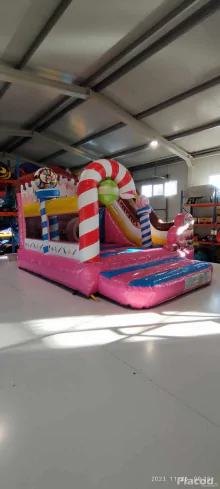 Eladó Candy Csúszdás Ugráló (Légvár)