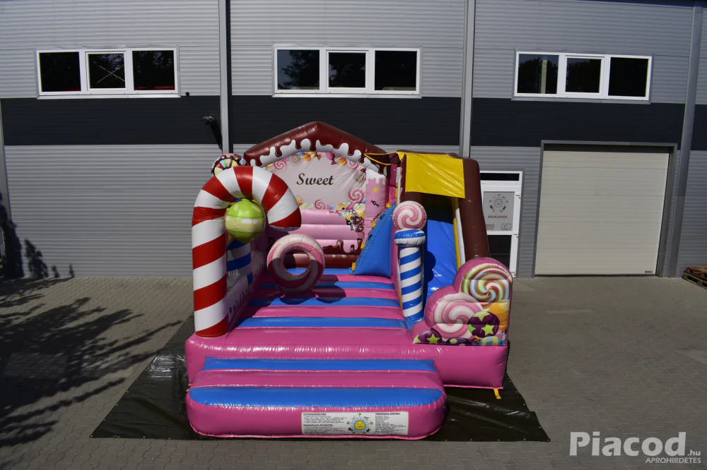 Bérelhető Candy Csúszdás Ugráló