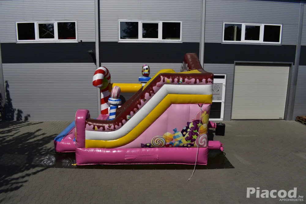 Bérelhető Candy Csúszdás Ugráló
