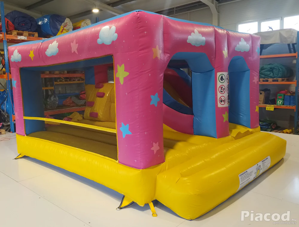 Bérelhető Unikornis Csúszdás Ugráló