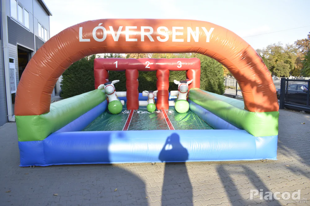 Bérelhető Felfújható Lóverseny Pálya
