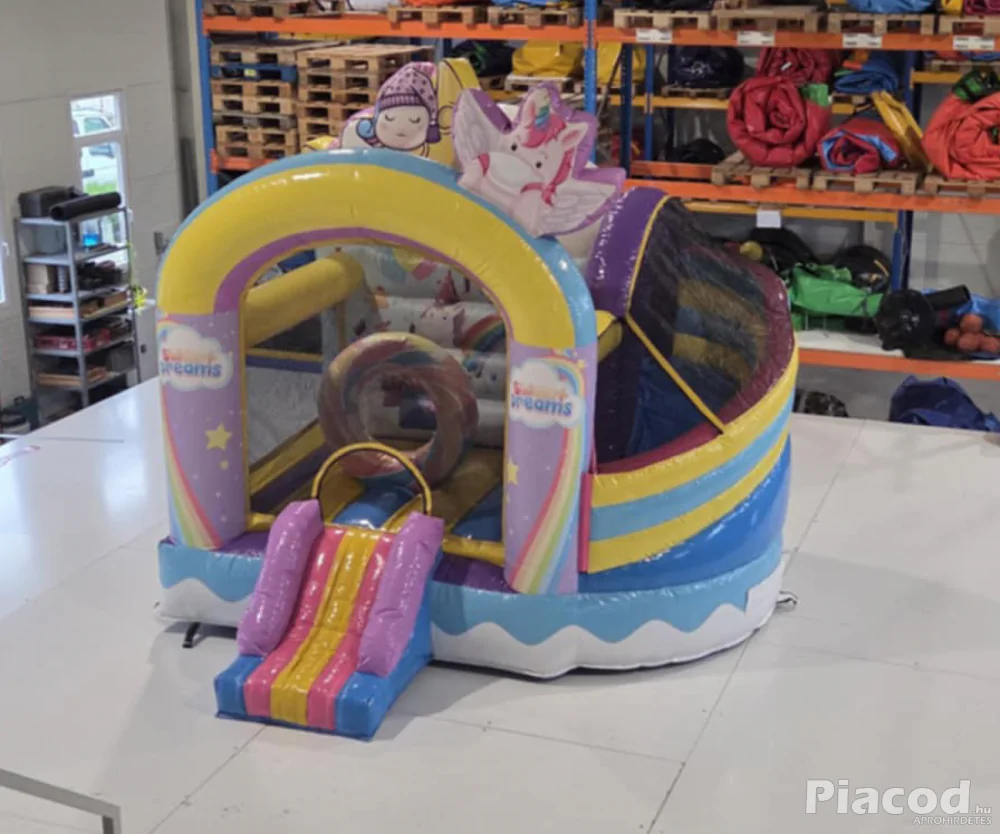 Bérelhető Édes Álom Mini Csúszdás Ugráló