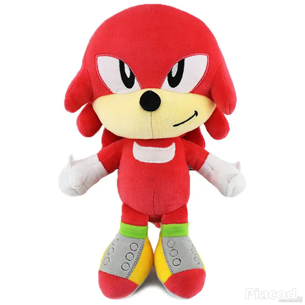Piros Knuckles plüss 20 cm - Sonic a sündisznó