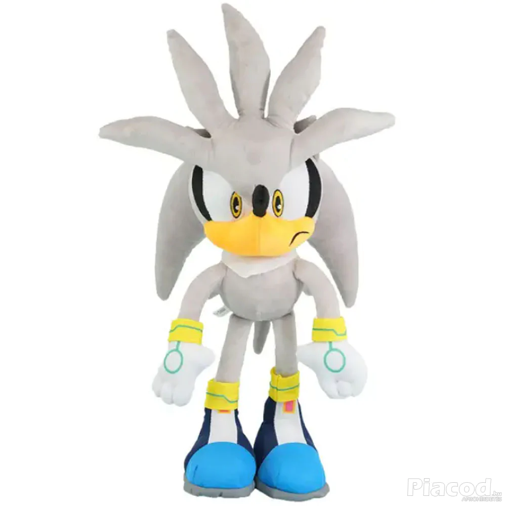 Silver Sonic plüss 30 cm
