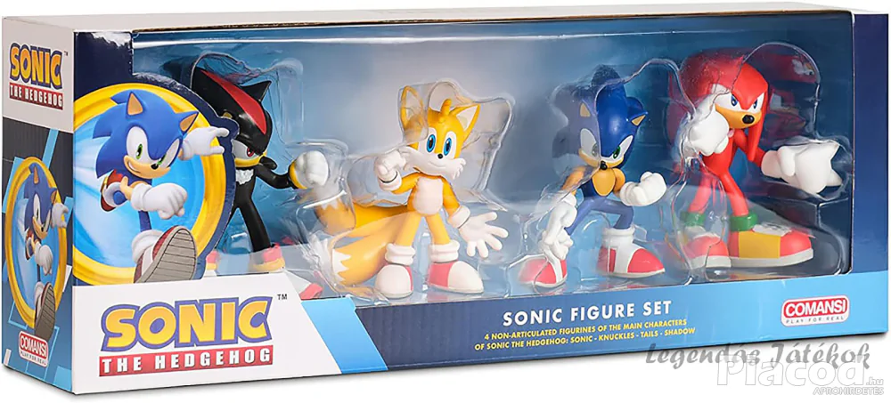 Sonic a sündisznó - 4 db-os figura szett SEGA COMANSI