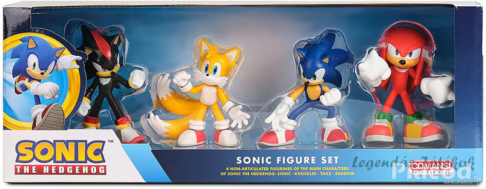 Sonic a sündisznó - 4 db-os figura szett SEGA COMANSI