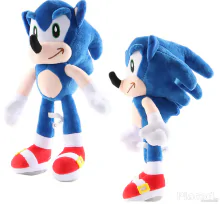 Sonic a sündisznó - Alap Sonic plüss 20 cm