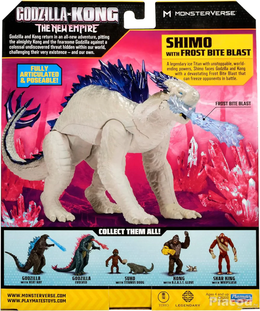 Godzilla X Kong - Shimo figura fagysugárral - Monsterverse