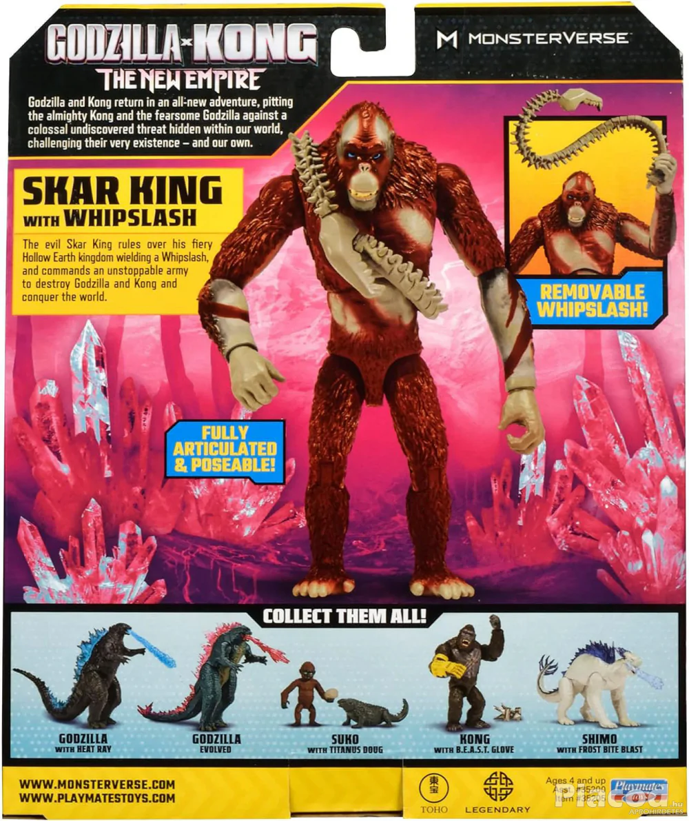 Godzilla X Kong The New Empire - Skar King figura Monsterverse