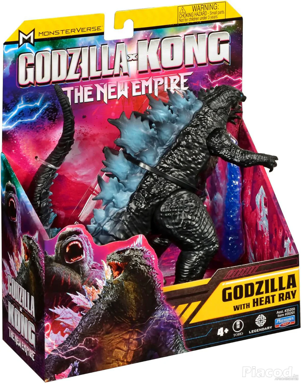 Godzilla X Kong Godzilla figura atomsugárral Monsterverse