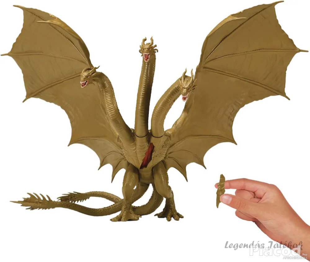 King Gidorah Ultimate Titán figura Monsterverse 15 cm