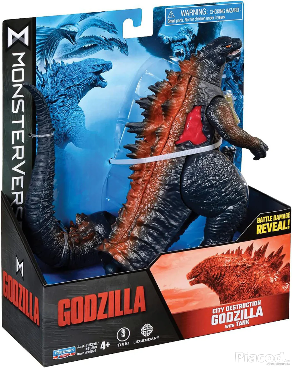 Városromboló Godzilla figura 2014 Monsterverse