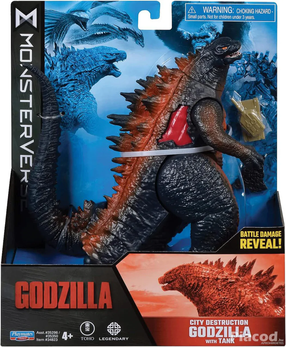 Városromboló Godzilla figura 2014 Monsterverse