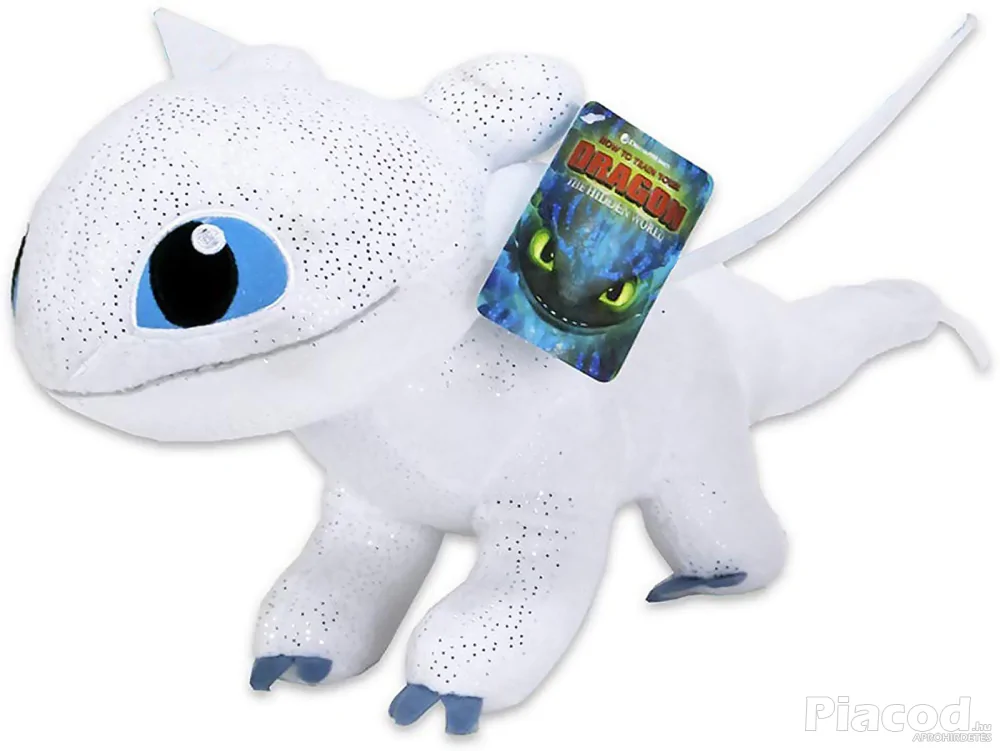 Így neveld a sárkányodat - Fényfúria plüss 40 cm foszforeszkál Dreamworks