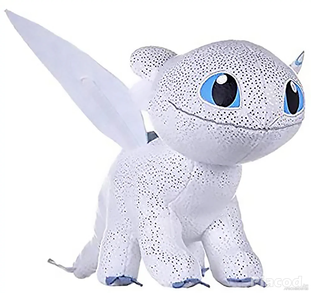 Így neveld a sárkányodat - Fényfúria plüss 40 cm foszforeszkál Dreamworks
