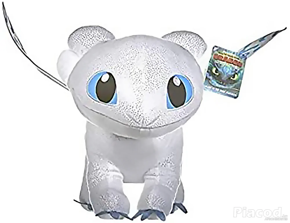 Így neveld a sárkányodat - Fényfúria plüss 40 cm foszforeszkál Dreamworks