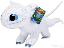Így neveld a sárkányodat - Fényfúria plüss 40 cm foszforeszkál Dreamworks