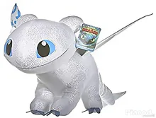 Így neveld a sárkányodat - Fényfúria plüss 40 cm foszforeszkál Dreamworks