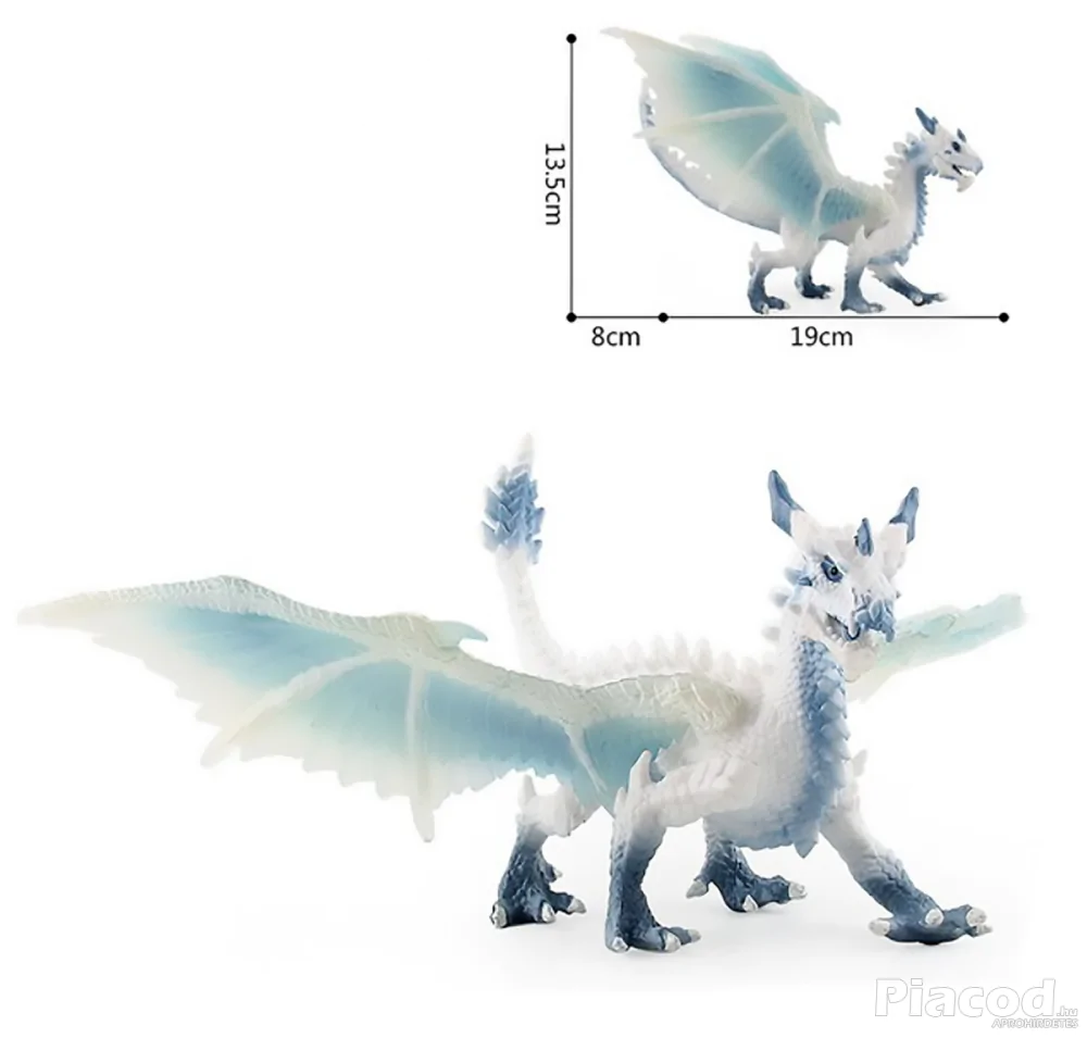 Jégsárkány figura 20 cm
