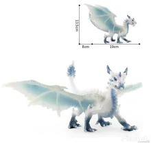 Jégsárkány figura 20 cm