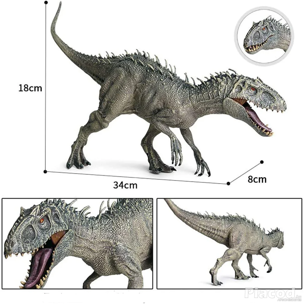 Jurassic World Indominus Rex dinoszaurusz figura 30 cm