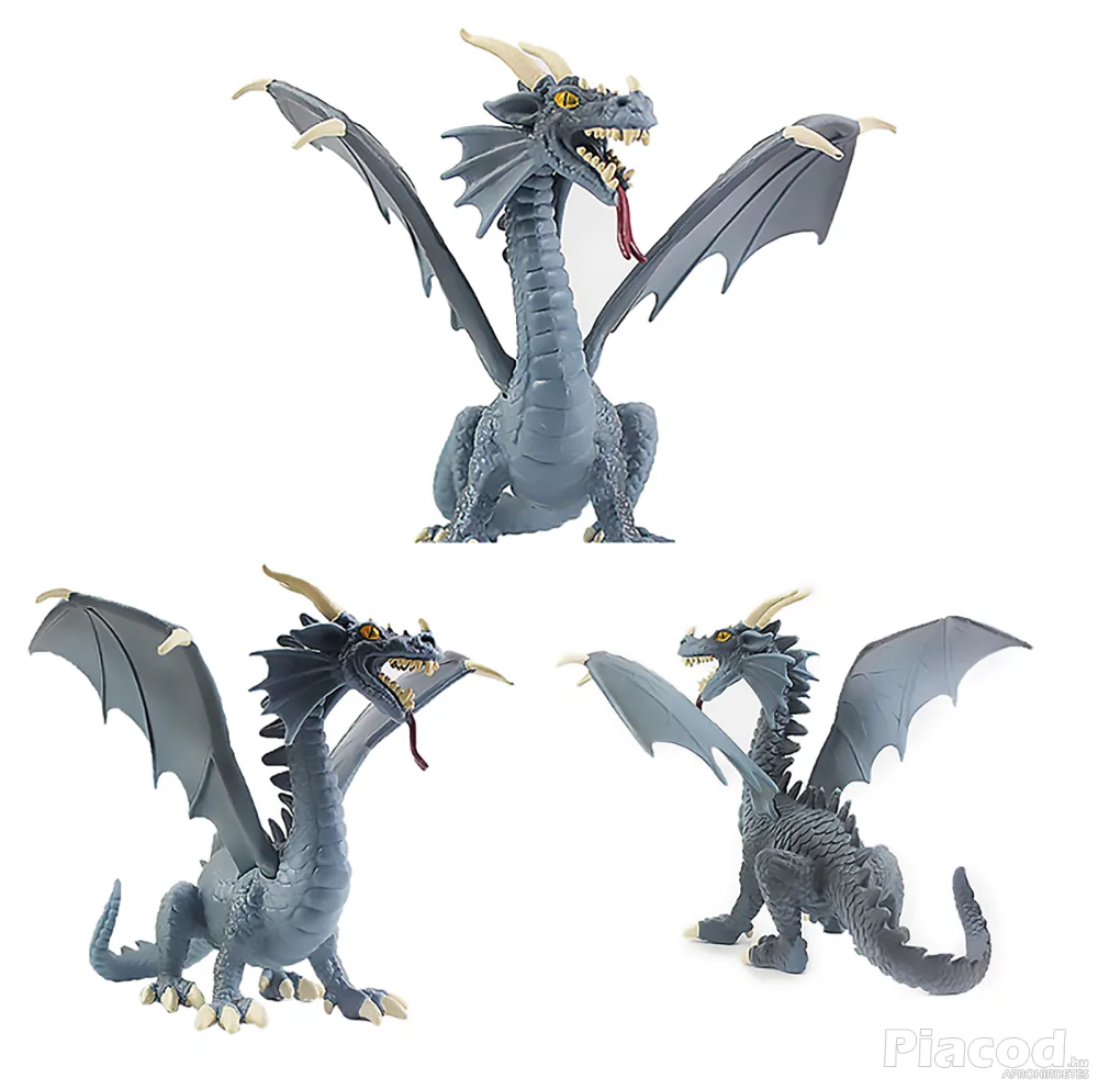 Kék sárkány figura 20 cm