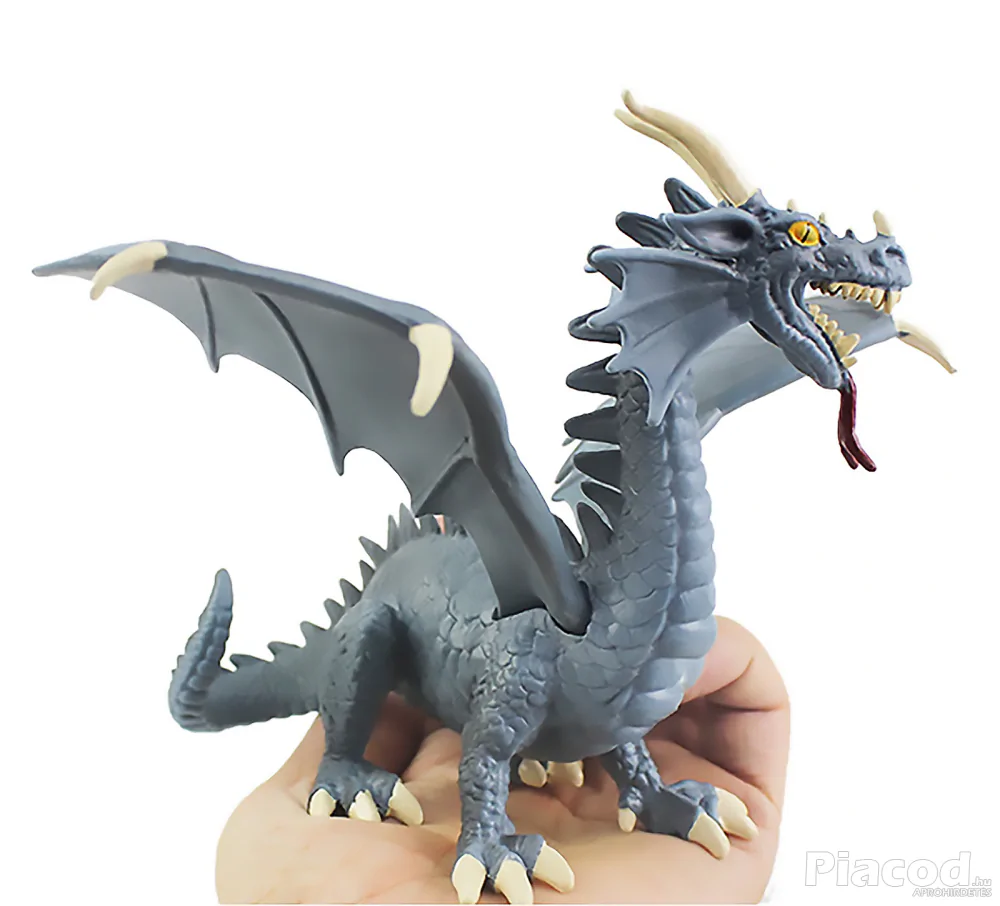 Kék sárkány figura 20 cm