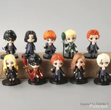 10 db-os Harry Potter figura szett 10 cm