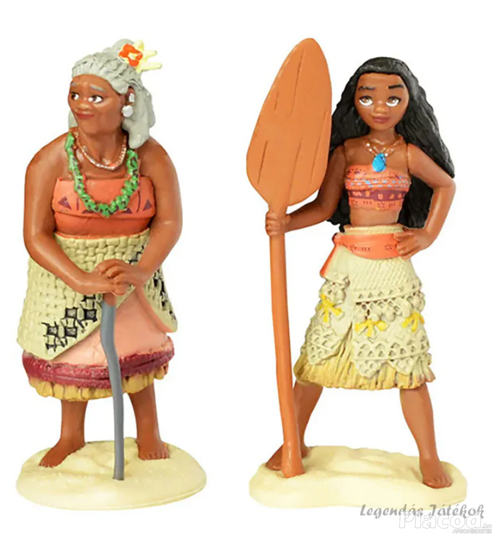 10 db-os Vaiana Moana figura szett 10 cm