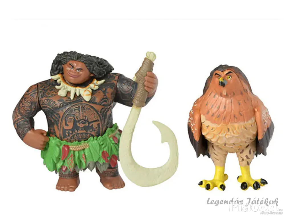 10 db-os Vaiana Moana figura szett 10 cm