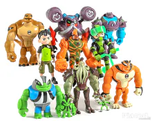 11 db-os Ben10 figura szett