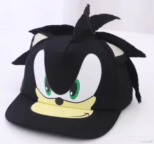 Sonic a sündisznó - Fekete Shadow sapka