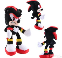 Sonic a sündisznó - Fekete Shadow plüss 20 cm