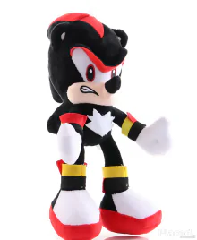 Sonic a sündisznó - Fekete Shadow plüss 20 cm