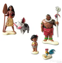 5 db-os Vaiana Moana figura szett