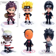 6 db-os Naruto figura szett 7 cm