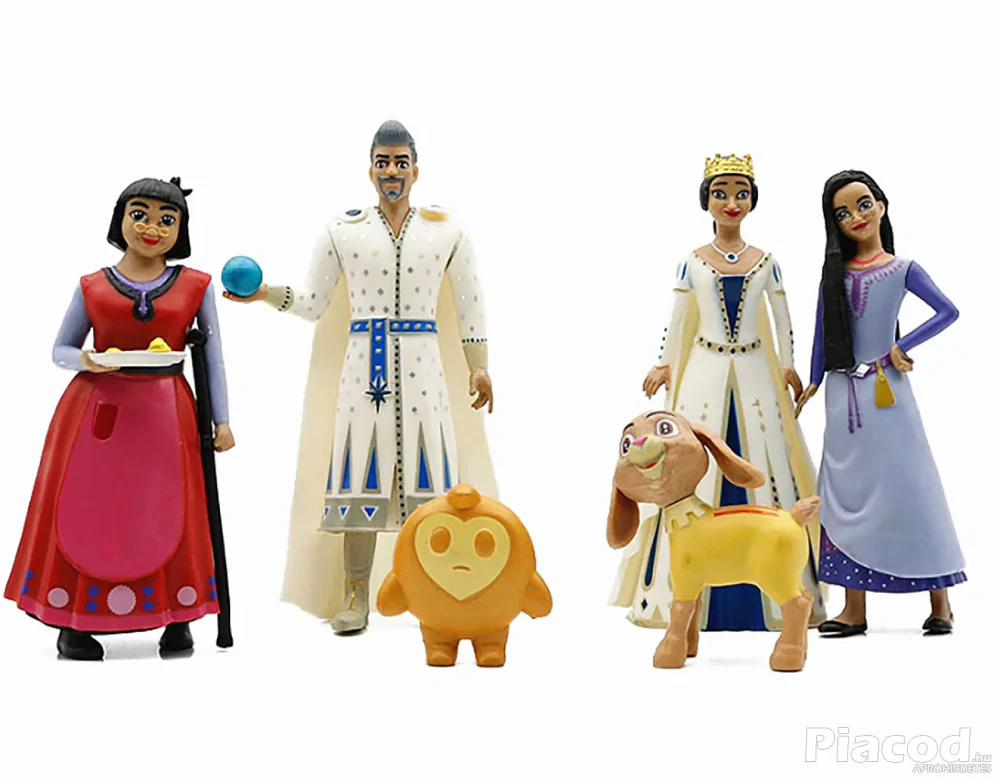 6 db-os Wish Kívánság figura szett
