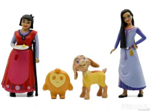 6 db-os Wish Kívánság figura szett