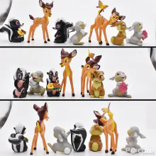 7 db-os Bambi figura szett Új! Készletről!