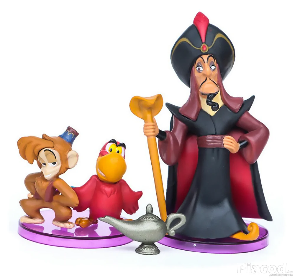 8 db-os Aladdin figura szett 9 cm