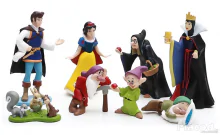 8 db-os Hófehérke szituációs figura szett